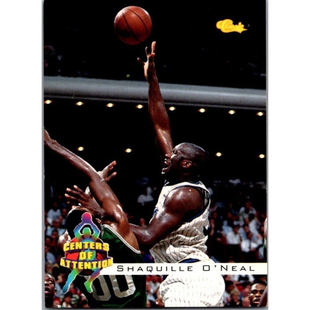 1994 Classic Draft #69 Shaquille O'Neal Center Of Attention Orlando Magic
